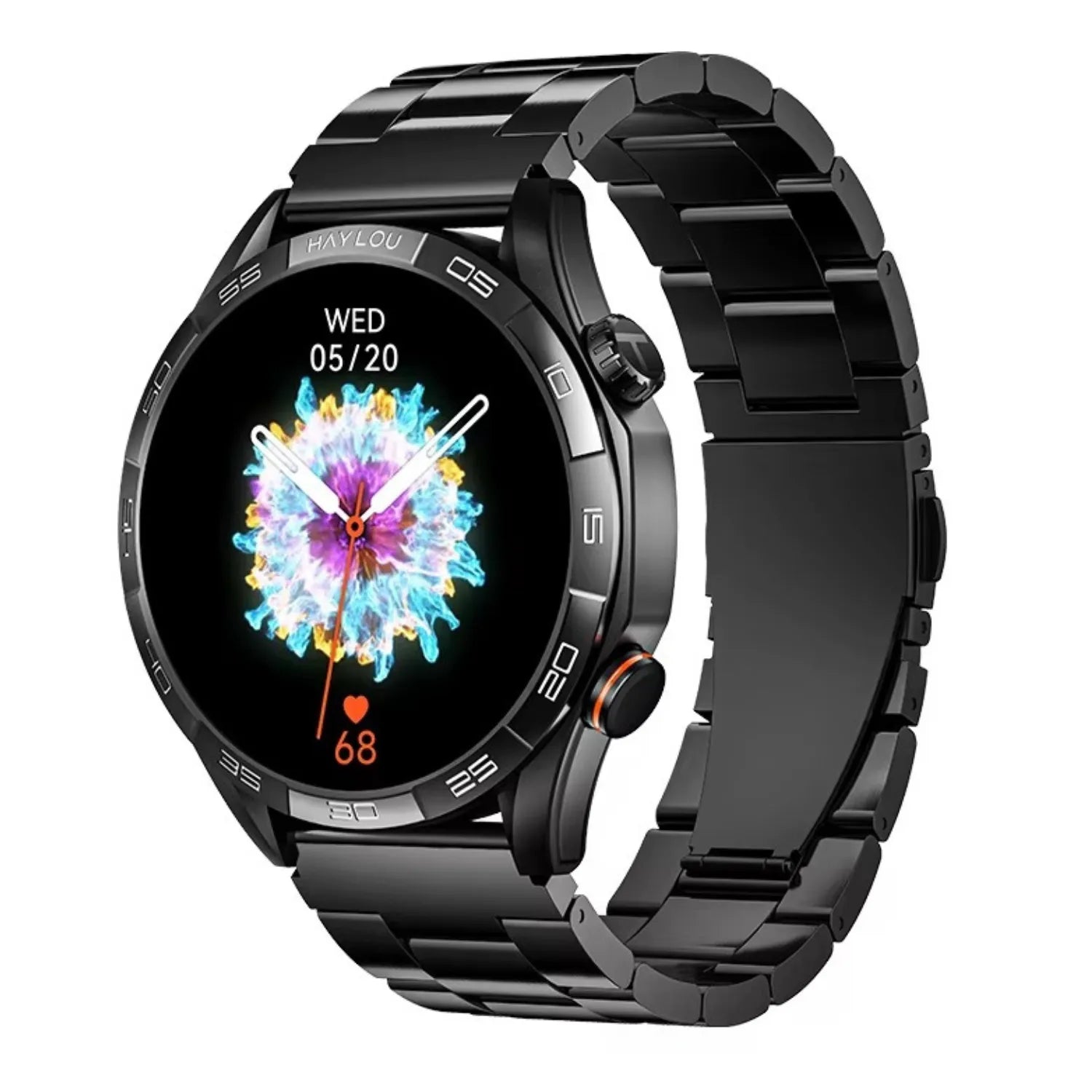 Smartwatch Haylou Solar 5 Tela AMOLED 1.58" Chamadas Bluetooth
