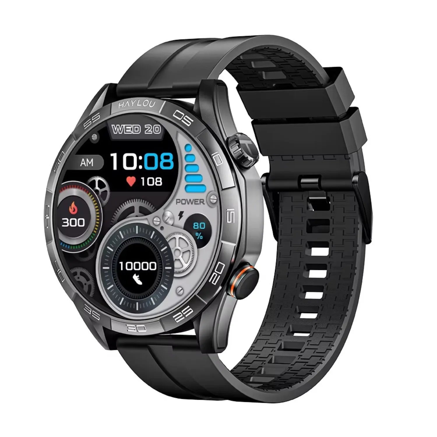 Smartwatch Haylou Solar 5 Tela AMOLED 1.58" Chamadas Bluetooth