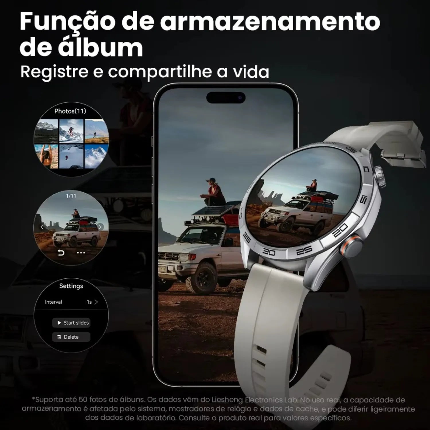 Smartwatch Haylou Solar 5 Tela AMOLED 1.58" Chamadas Bluetooth