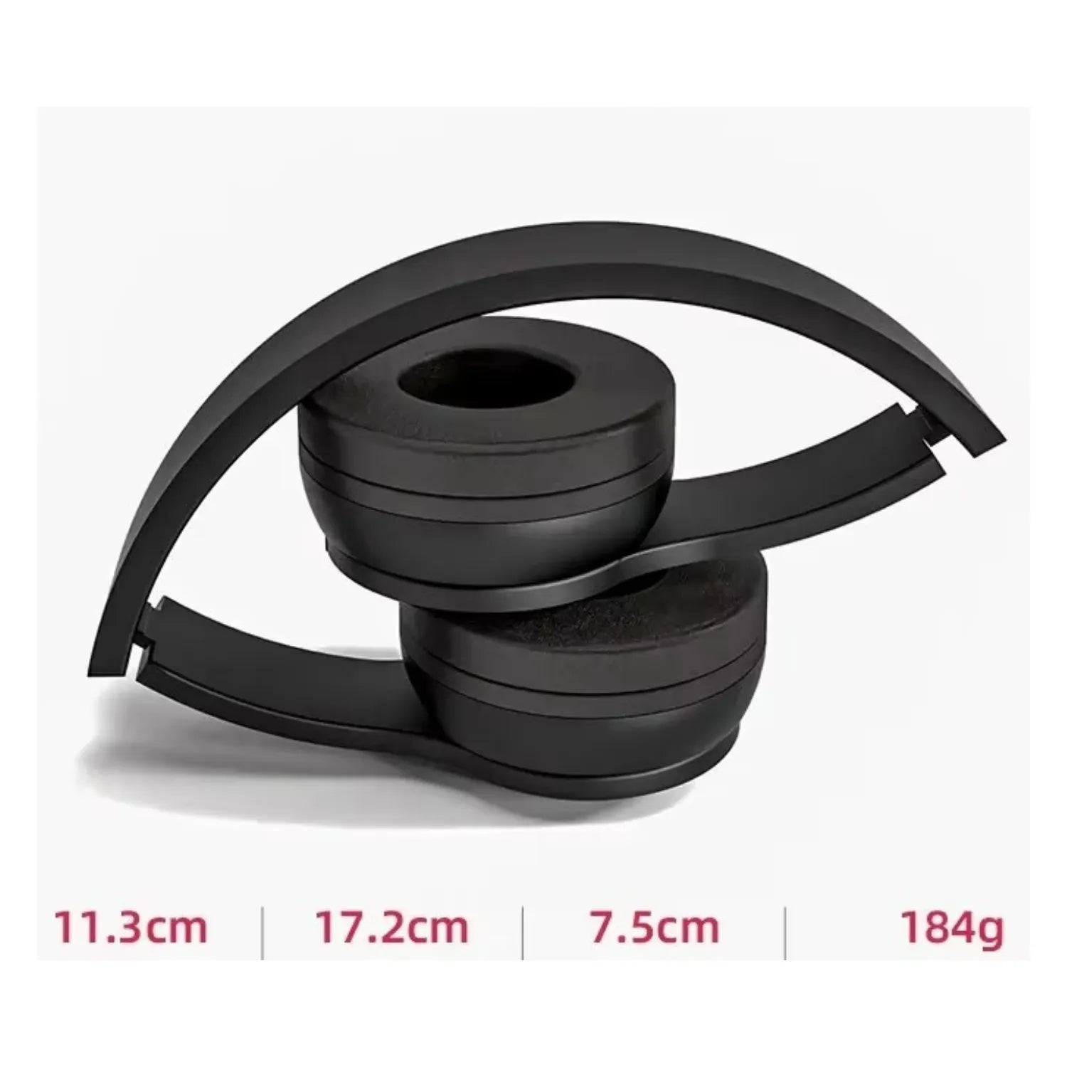 Fone de Ouvido Bluetooth P47 Dobrável Sem Fio Estéreo Bass